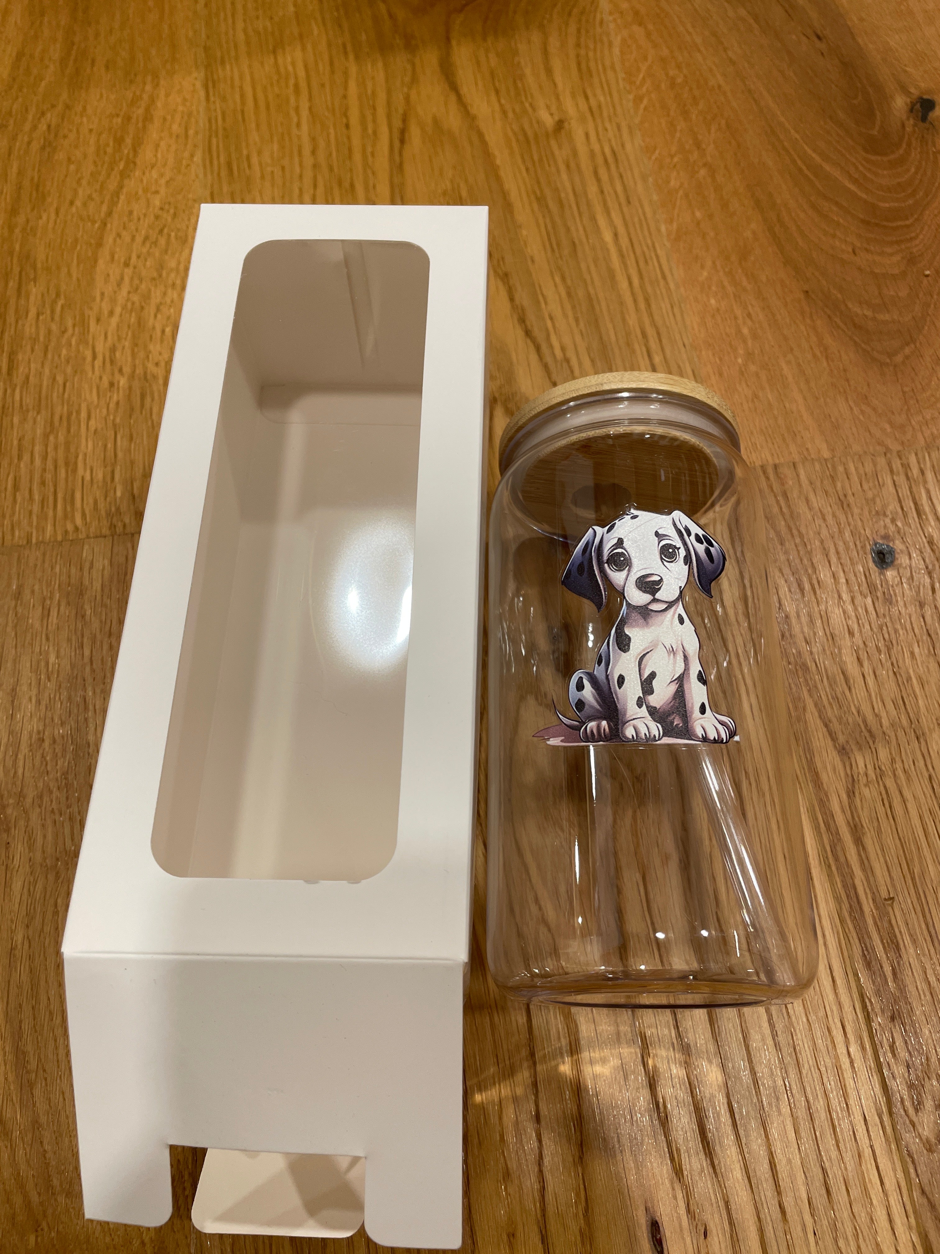 Wiederverwendbarer Trinkbecher mit Bambusdeckel & Strohhalm – stylisch, praktisch & perfekt für unterwegs!