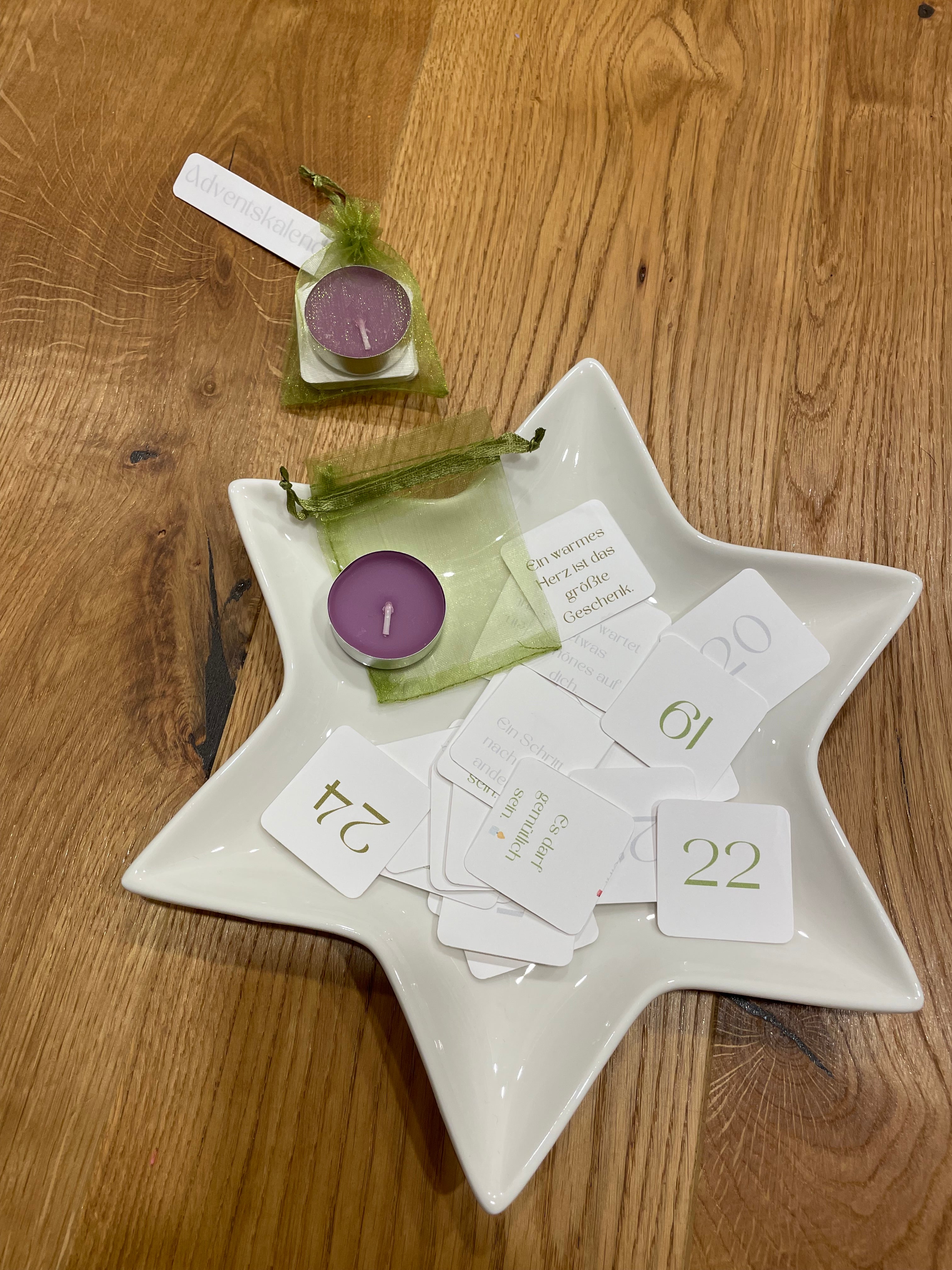 Mini Adventskalender – 24 Sprüche