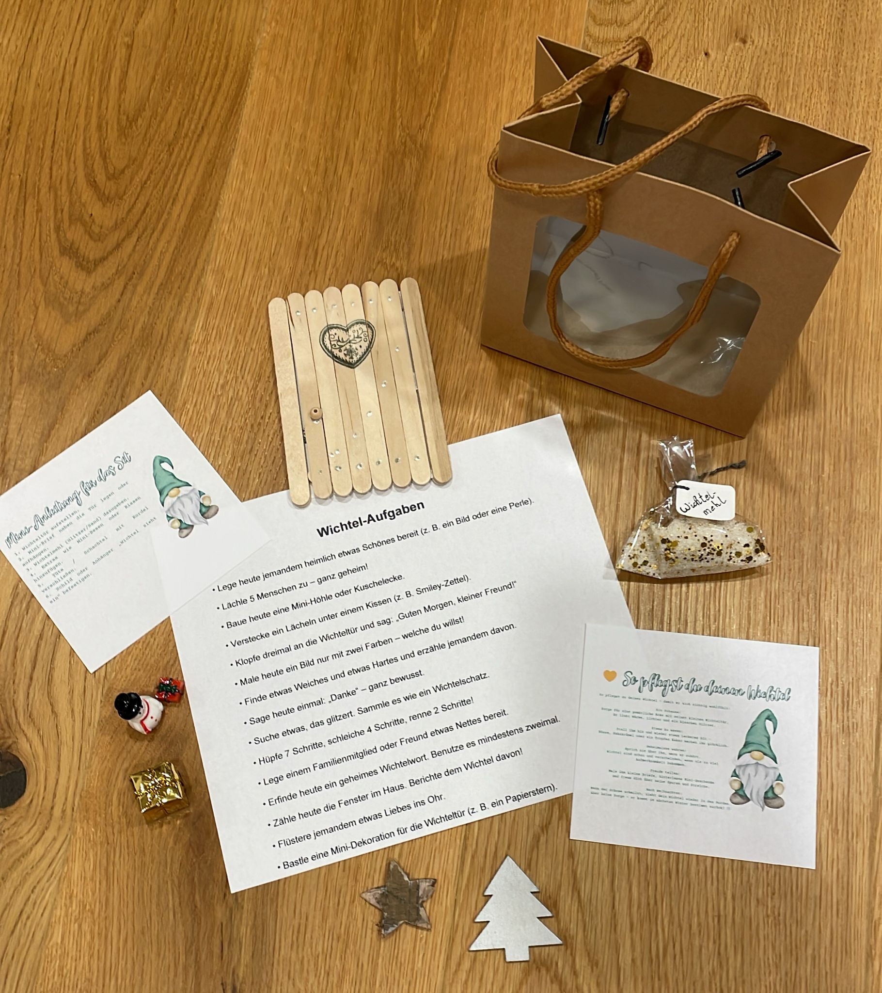 Geschenkset „Ein Wichtel zieht ein…“