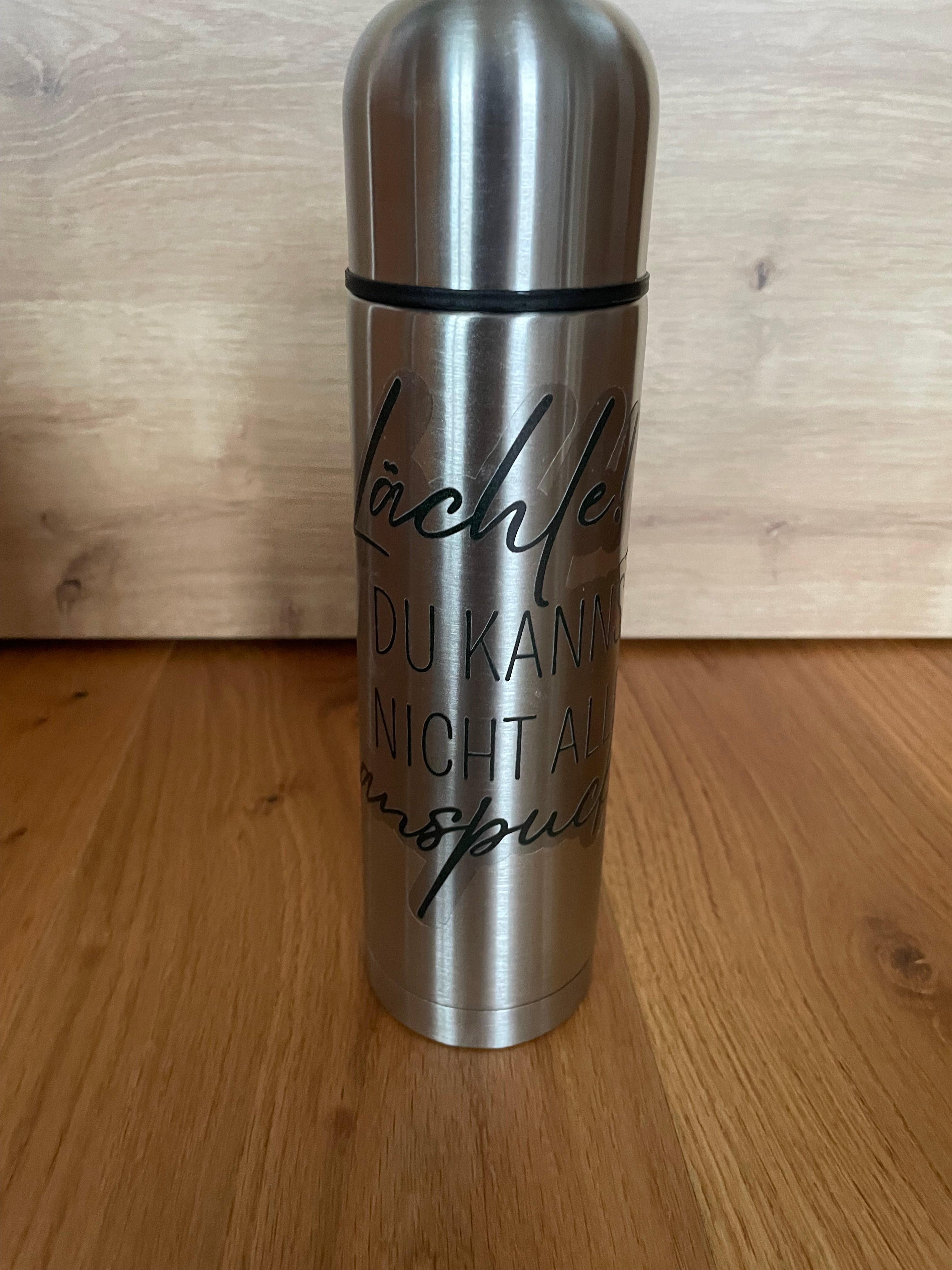 Stylische Thermoskanne aus Edelstahl – ca. 750 ml