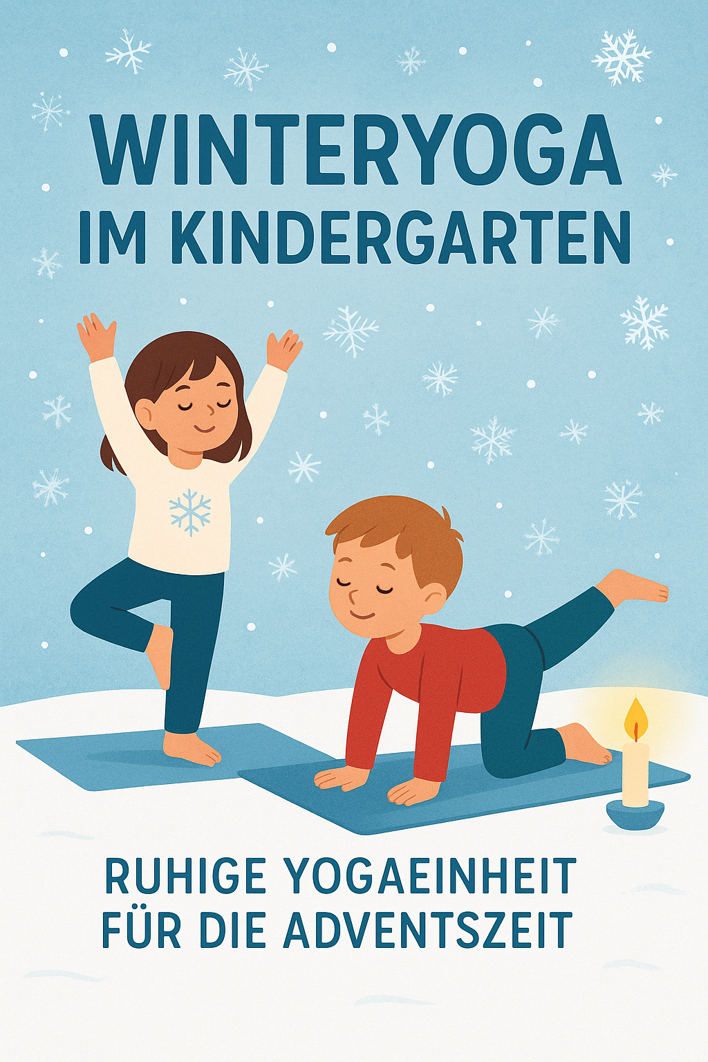 ⭐ Winteryoga-Planung für den Kindergarten