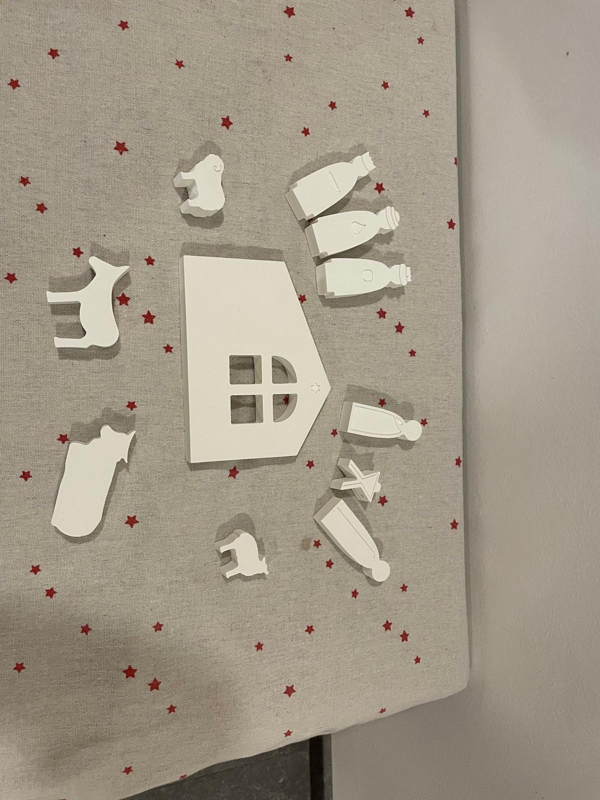 ✨ Krippenszene aus Gießmasse – zum Selbstgestalten 🎨